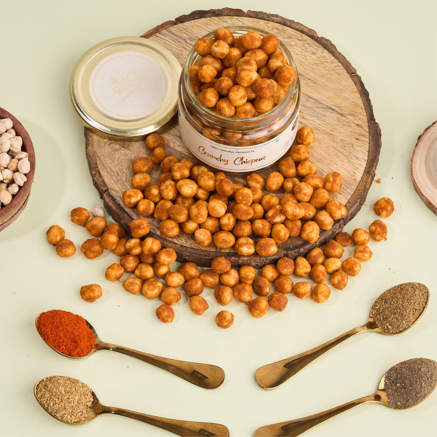 Crunchy Chickpeas, second view