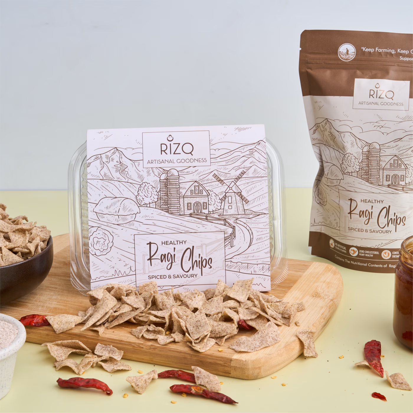 Ragi Chips, second view