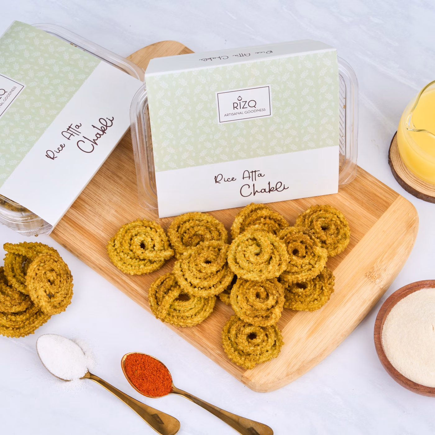 Rice Atta Chakli, second view